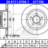 Brzdový kotouč ATE 24.0111-0154 (AT 411154) - FORD