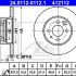 Brzdový kotouč ATE 24.0112-0112 (AT 412112) - FIAT, LANCIA