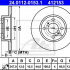 Brzdový kotouč ATE 24.0112-0153 (AT 412153) - OPEL