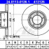 Brzdový kotouč ATE 24.0113-0126 (AT 413126) - OPEL