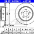 Brzdový kotouč ATE 24.0113-0196 (AT 413196) - CHEVROLET