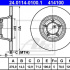 Brzdový kotouč ATE 24.0114-0100 (AT 414100) - FORD