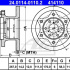 Brzdový kotouč ATE 24.0114-0110 (AT 414110) - IVECO
