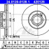 Brzdový kotouč ATE 24.0120-0128 (AT 420128) - SEAT, VW