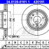 Brzdový kotouč ATE 24.0120-0181 (AT 420181) - BMW