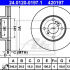 Brzdový kotouč ATE 24.0120-0197 (AT 420197) - SUZUKI