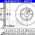 Brzdový kotouč ATE 24.0122-0112 (AT 422112) - BMW