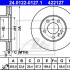 Brzdový kotouč ATE 24.0122-0127 (AT 422127) - VOLVO