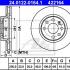 Brzdový kotouč ATE 24.0122-0164 (AT 422164) - VOLVO