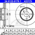 Brzdový kotouč ATE 24.0122-0179 (AT 422179) - NISSAN
