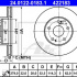 Brzdový kotouč ATE 24.0122-0183 (AT 422183) - TOYOTA