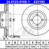 Brzdový kotouč ATE 24.0123-0100 (AT 423100) - OPEL
