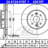 Brzdový kotouč ATE 24.0124-0187 (AT 424187) - KIA