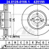 Brzdový kotouč ATE 24.0125-0155 (AT 425155) - TOYOTA
