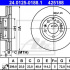 Brzdový kotouč ATE 24.0125-0188.1 (AT 425188) - MAZDA