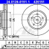 Brzdový kotouč ATE 24.0126-0151 (AT 426151) - FORD