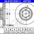 Brzdový kotouč ATE 24.0127-0101 (AT 427101) - MITSUBISHI