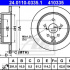 Brzdový kotouč ATE 24.0110-0335 (AT 410335) - LEXUS