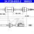 Tažné lanko, ovládání spojky ATE 24.3728-0523 (AT 590523)