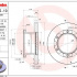 Brzdový kotouč BREMBO 09.9745.10 - VOLVO