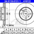 Brzdový kotouč ATE 24.0118-0131 (AT 418131) - TOYOTA