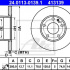 Brzdový kotouč ATE 24.0113-0139 (AT 413139) - BMW