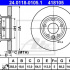 Brzdový kotouč ATE 24.0118-0105 (AT 418105) - VW