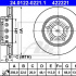 Brzdový kotouč ATE 24.0122-0221 (AT 422221) - VW