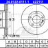 Brzdový kotouč ATE 24.0122-0111 (AT 422111) - BMW