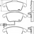 Sada brzdových destiček BREMBO P85113