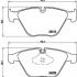 Sada brzdových destiček BREMBO P06055