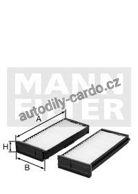 Kabinový filtr MANN CU1930-2 (MF CU1930-2)