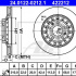 Brzdový kotouč ATE 24.0122-0212 (AT 422212) - AUDI, VW