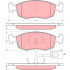 Sada brzdových destiček TRW GDB1208 - FORD SCORPIO