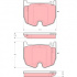 Sada brzdových destiček TRW GDB1541 - MERCEDES W215 CL, SL