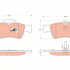 Sada brzdových destiček TRW GDB1546 - MERCEDES W211 E