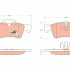 Sada brzdových destiček TRW GDB1643 - MERCEDES W164 ML, GL, R