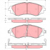 Sada brzdových destiček TRW GDB3216 - DAEWOO LEGANZA