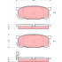 Sada brzdových destiček TRW GDB3303 - MAZDA MX-5 II