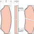 Sada brzdových destiček TRW GDB3436 - SUZUKI GRAND VITARA 05-