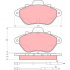 Sada brzdových destiček TRW GDB956 - CITROEN XM