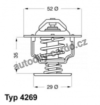 Termostat WAHLER (WH 4269.78D)