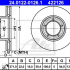Brzdový kotouč ATE 24.0122-0126 (AT 422126) - OPEL