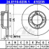Brzdový kotouč ATE 24.0110-0235 (AT 410235) - DAIHATSU