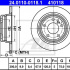 Brzdový kotouč ATE 24.0110-0118 (AT 410118) - BMW