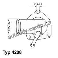 Termostat WAHLER (WH 4208.92D)