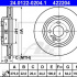 Brzdový kotouč ATE 24.0122-0204 (AT 422204) - MINI