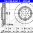 Brzdový kotouč ATE 24.0128-0241 (AT 428241)