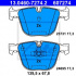 Sada brzdových destiček ATE 13.0460-7274 (AT 607274)