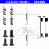 Sada příslušenství, parkovací brzdové čeliti ATE 03.0137-9248 (AT 669248)